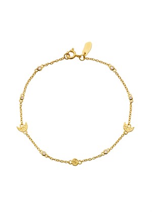 Cecilia bracelet Gold Maanesten